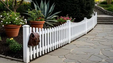 نرده بتنی یا چوبی کدام یک برای فضای شما مناسب‌تر است؟ راهنمای جامع انتخاب