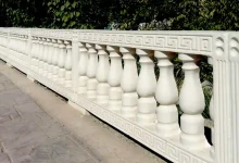 نرده بتنی کلاسیک