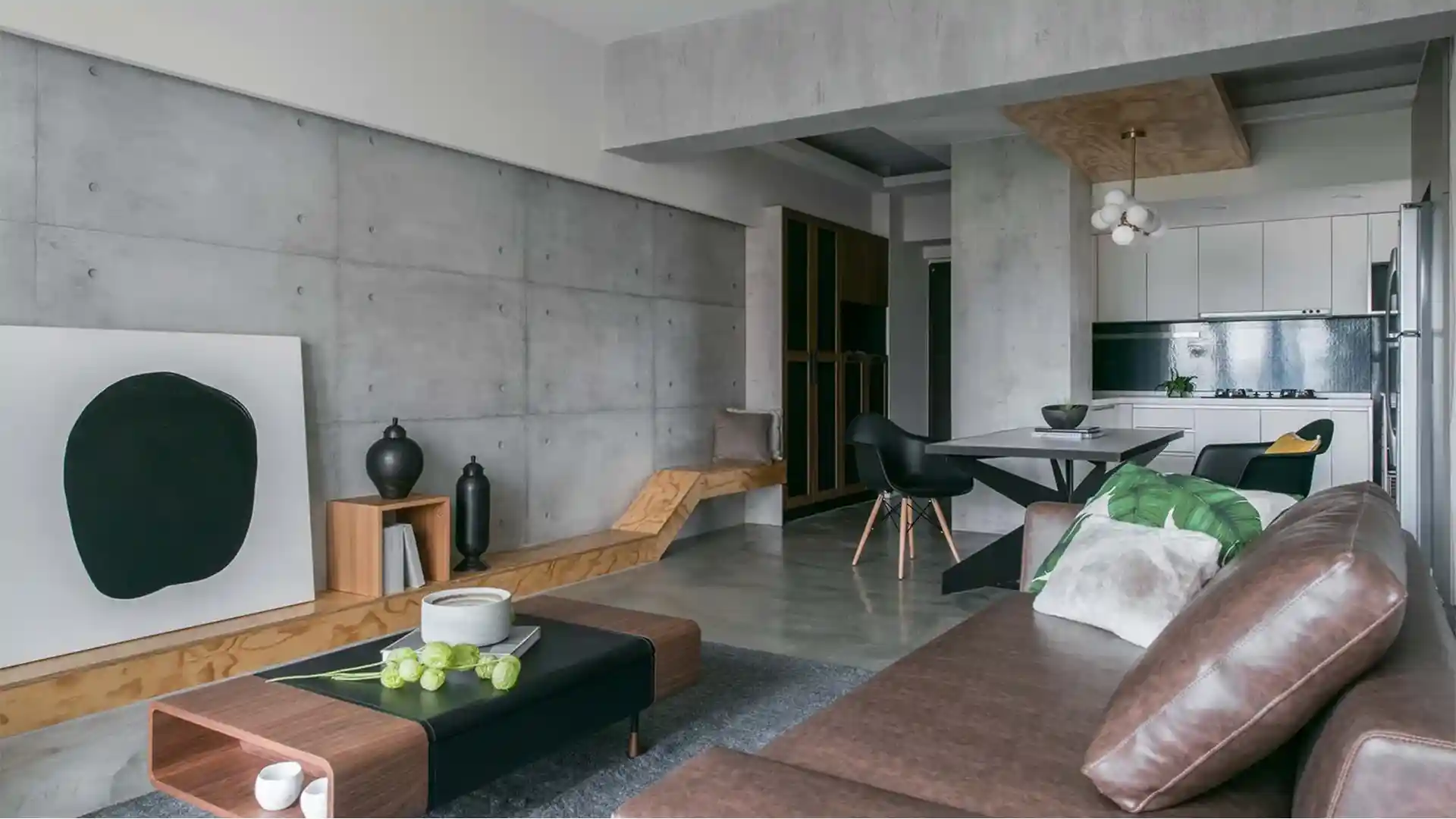 بتن اکسپوز در دکوراسیون داخلی- راهنما، مزایا،کاربرد،تکنیک‌