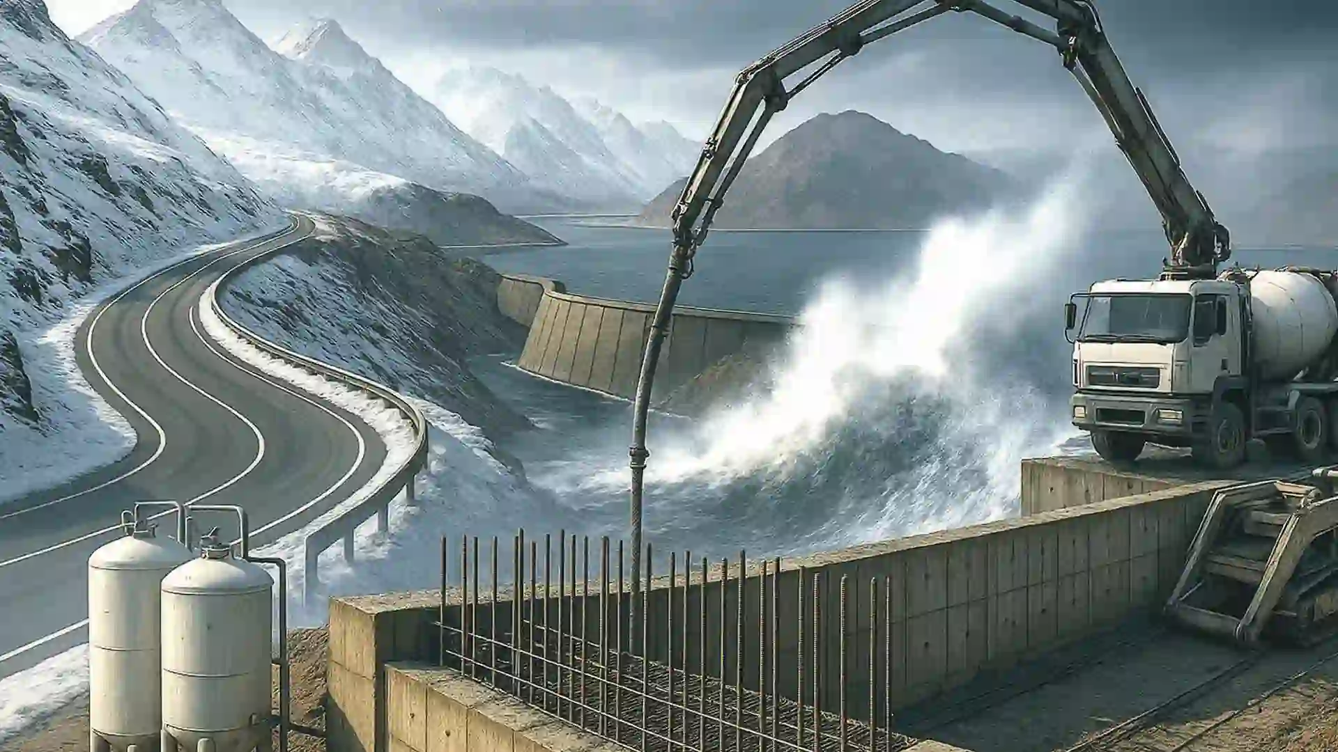 جدول بتنی مقاوم در برابر یخبنداننحوه اجرا،مزایاواستاندارد❄️