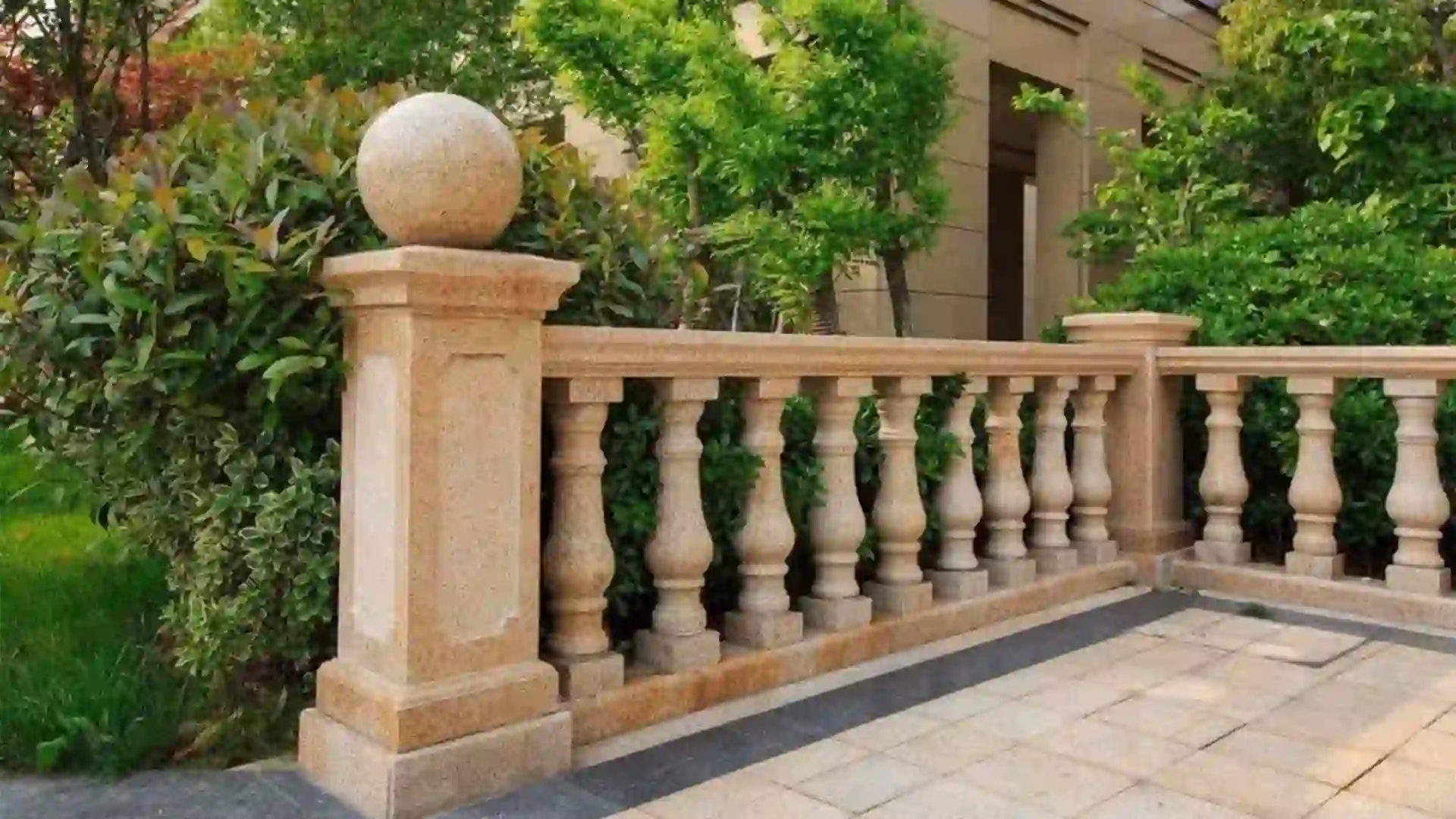 مقایسه نرده بتنی و نرده فلزی