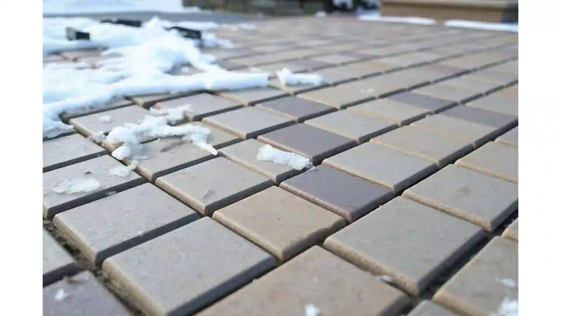 کفپوش پرسی مقاوم در برابر یخ‌زدگی