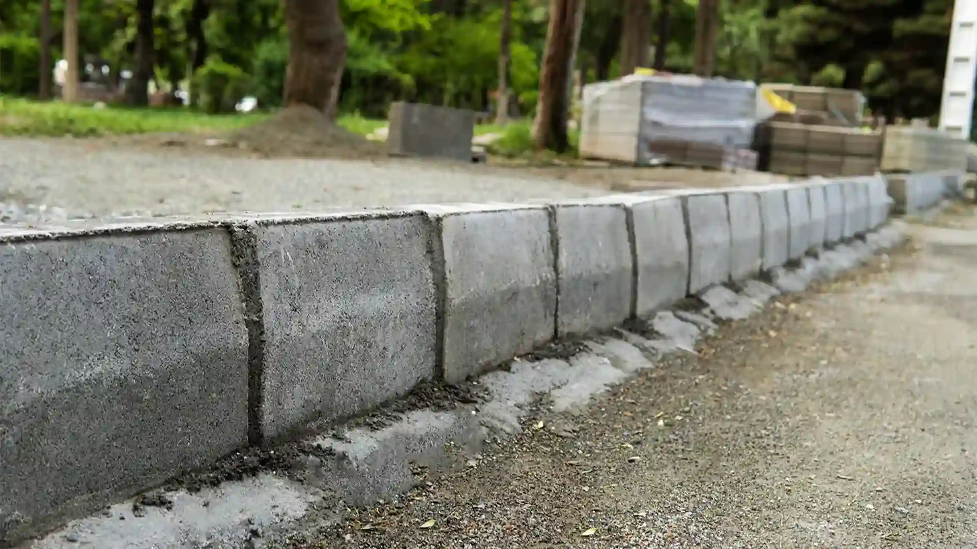 جدول بتنی با نورپردازی داخلی