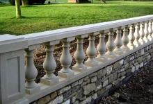 طرح‌های نرده بتنی سفارشی