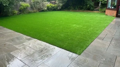 موزاییک پلیمری در پیاده‌‌رو