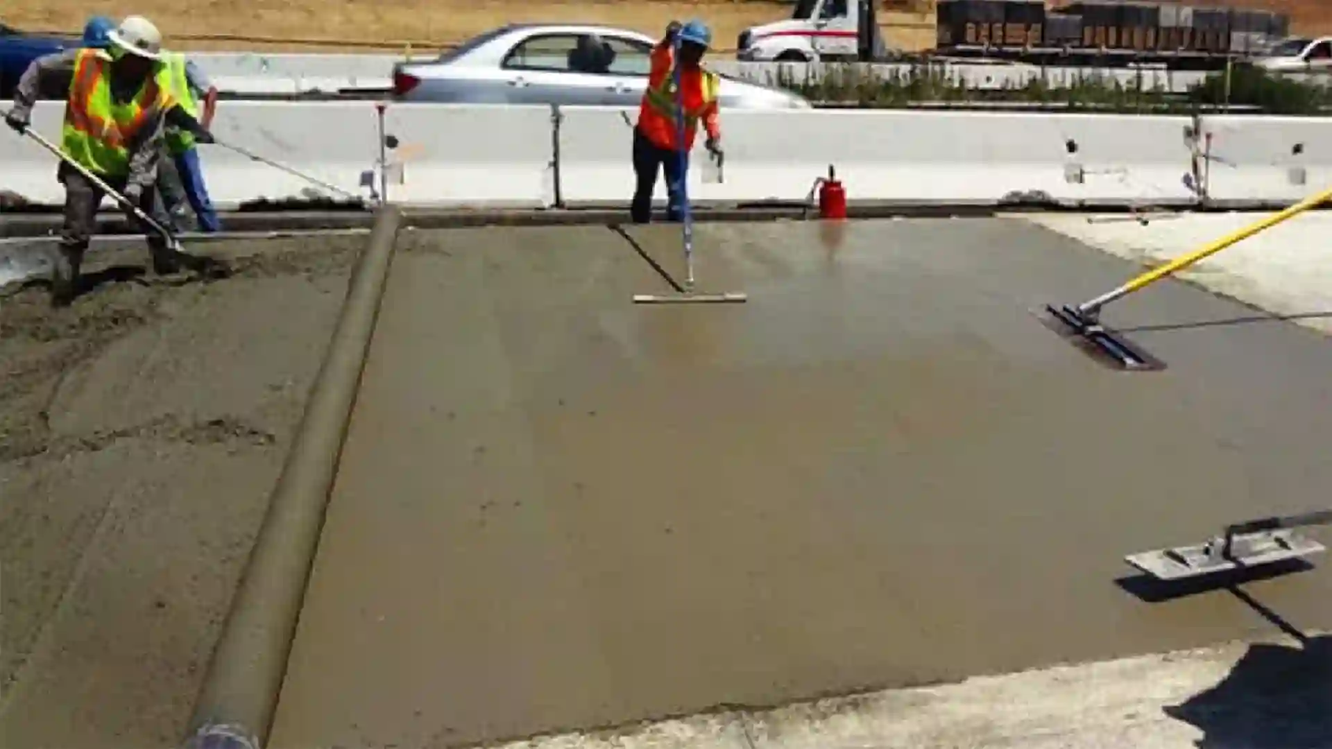 نحوه اجرای کفپوش بتنی