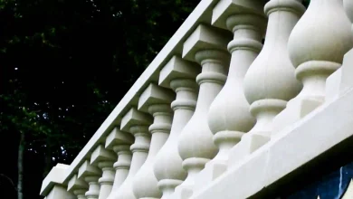 نگهداری نرده بتنی