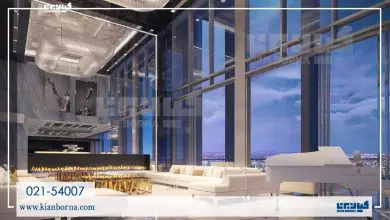 نمونه طراحی داخلی مدرن و لوکس